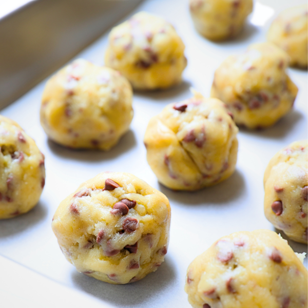 Raw Cookie Dough Balls