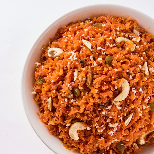 Low Calorie Carrot Halwa