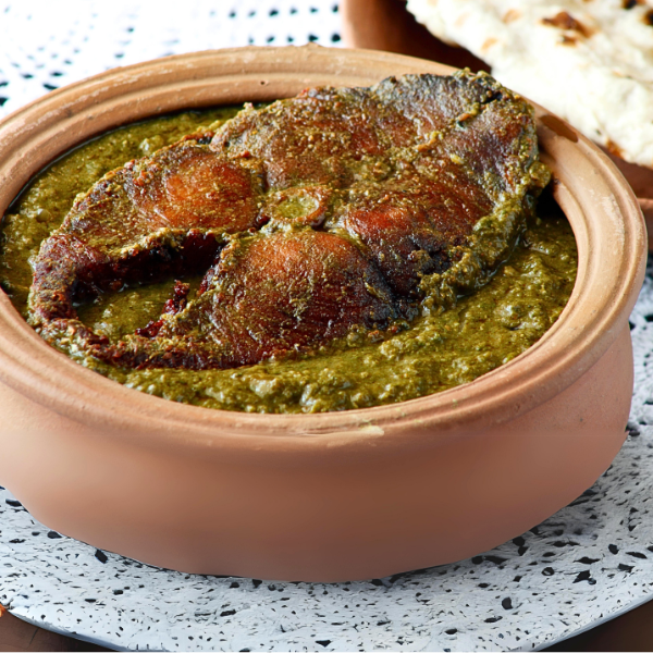 Not your average Fish Saag