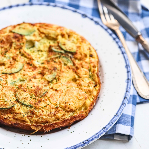 Spanish Zucchini Tortilla