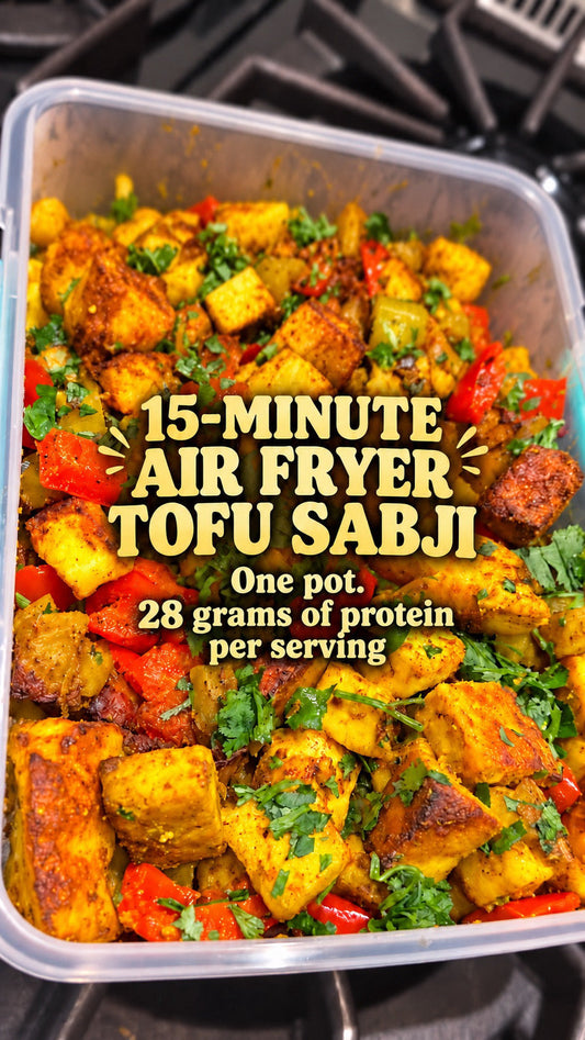 One-Pot Air Fryer Tofu Subji