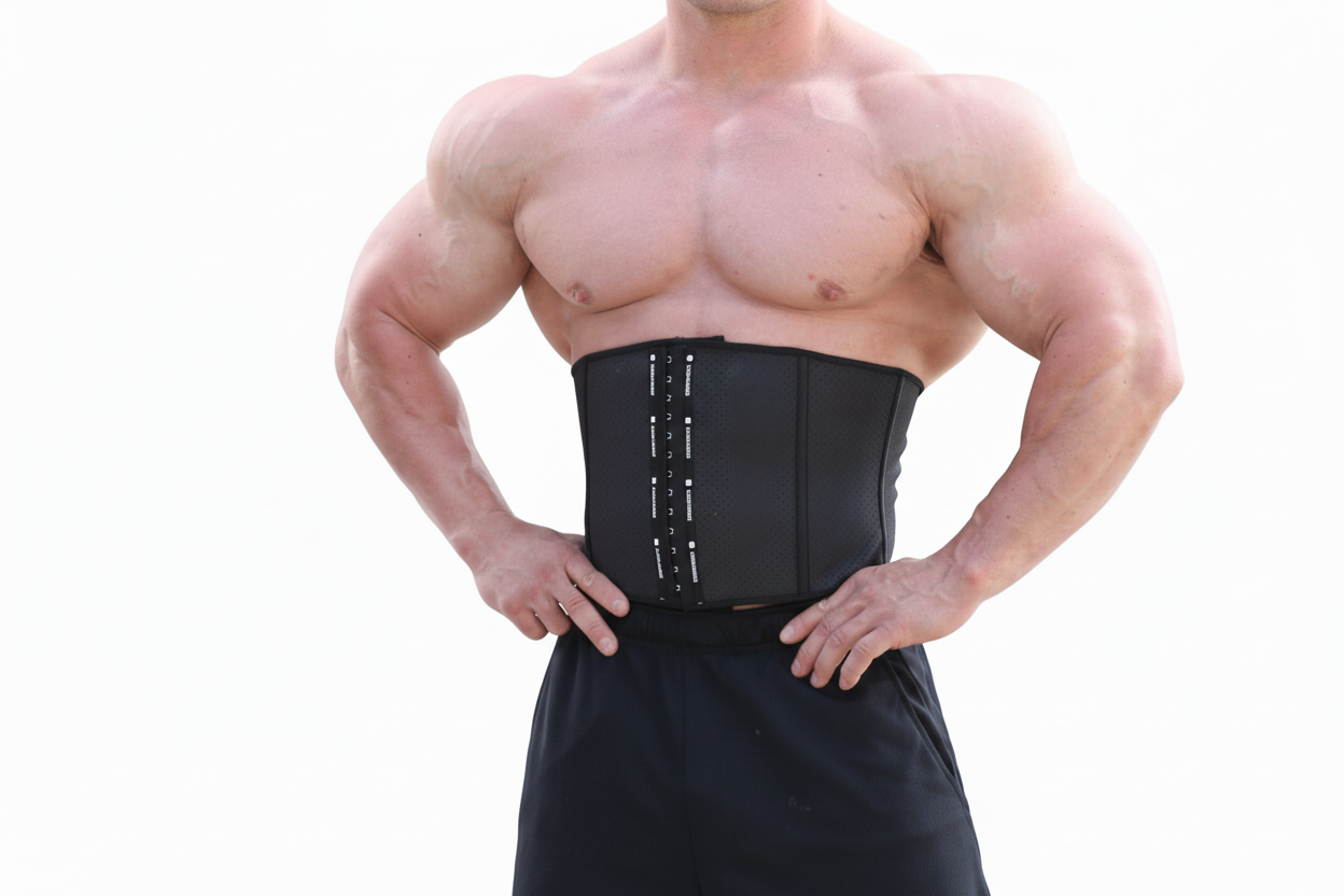 Waist Trimmer Slimming Corset For Men Mens Waist Trainer Latex