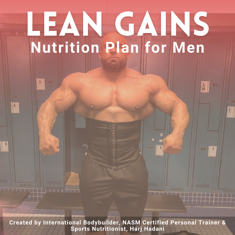 Lean Gains: Muscle Up for Men, Nutrition Plan