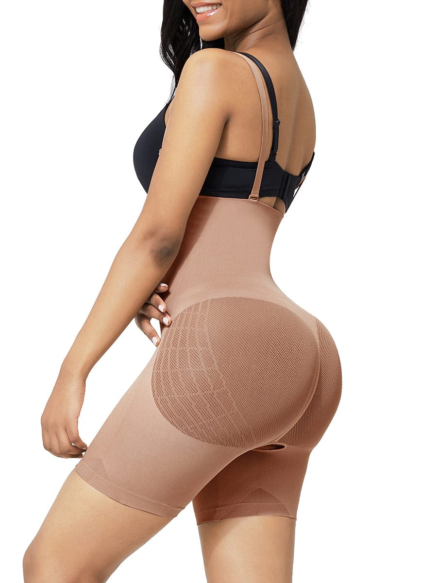 High Rise Tummy Control Butt Lifter (removable straps)