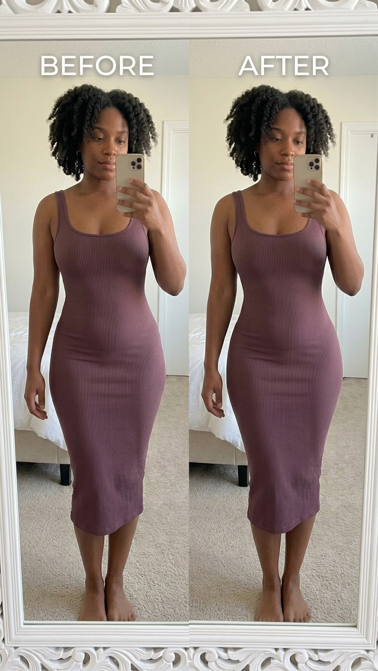 High Rise Tummy Control Butt Lifter (removable straps)